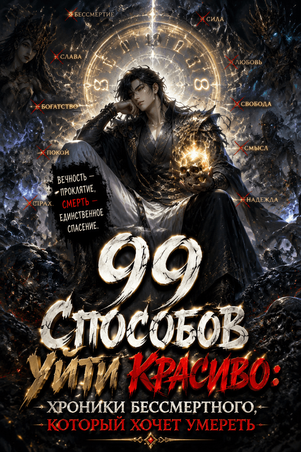 99 способов уйти красиво: Хроники бессмертного, который хочет умереть