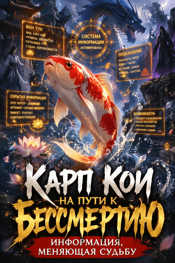 Карп кои на пути к бессмертию: Информация, меняющая судьбу