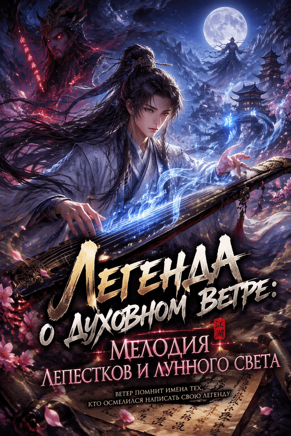 Легенда о духовном ветре: Мелодия лепестков и лунного света