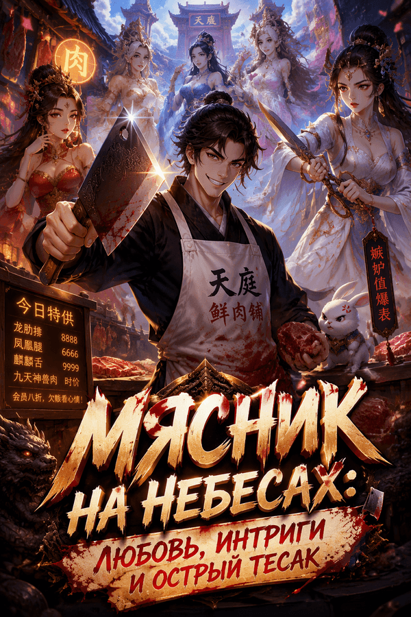 Мясник на Небесах: Любовь, интриги и острый тесак