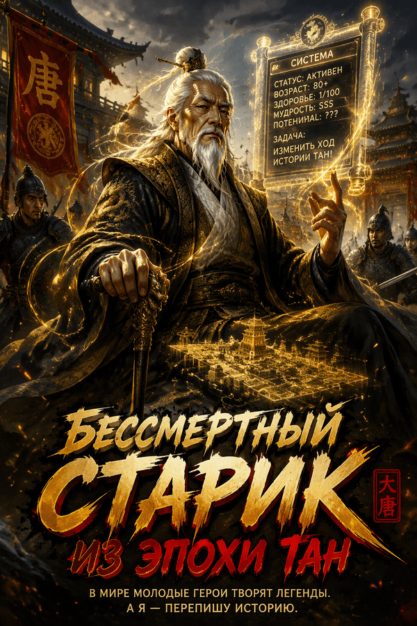 Бессмертный старик из эпохи Тан