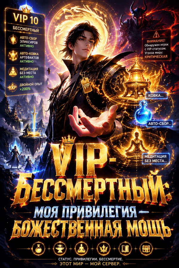 VIP-бессмертный: Моя привилегия — божественная мощь