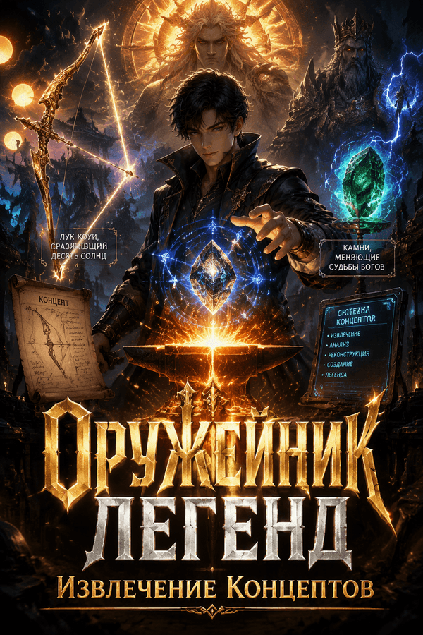 Оружейник легенд: Извлечение концептов