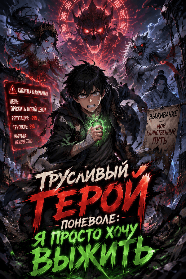 Трусливый герой поневоле: Я просто хочу выжить