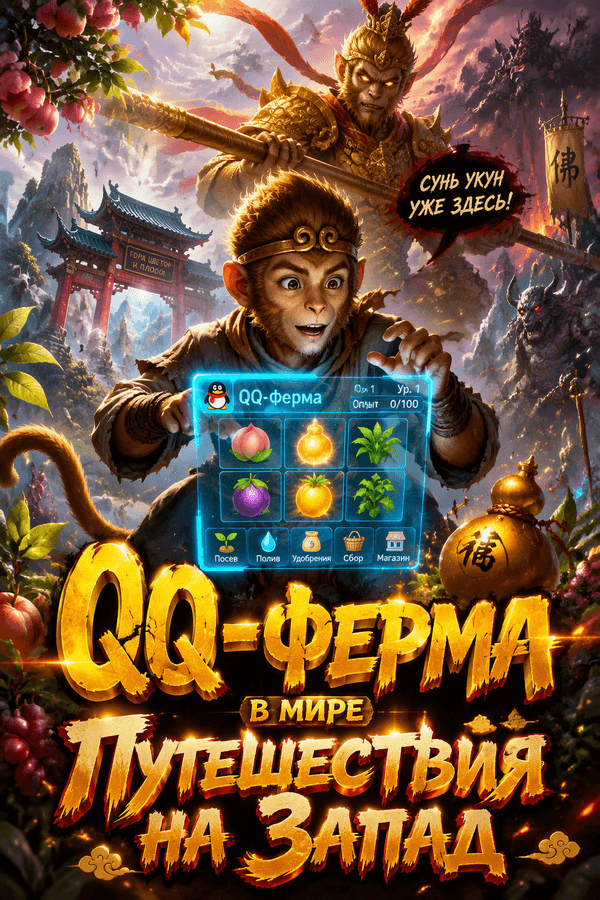 QQ-ферма в мире Путешествия на Запад