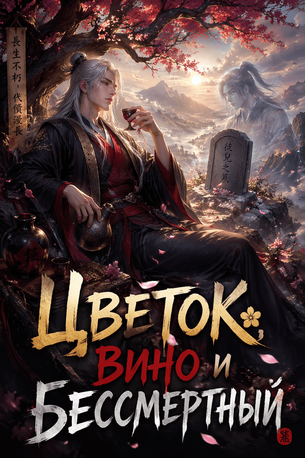Цветок, вино и бессмертный