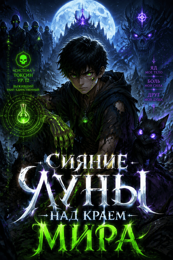 Сияние луны над краем мира