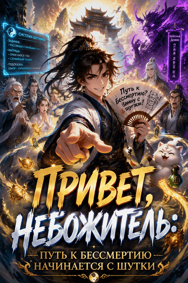 Привет, небожитель: Путь к бессмертию начинается с шутки