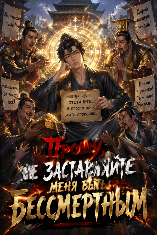 Прошу, не заставляйте меня быть бессмертным