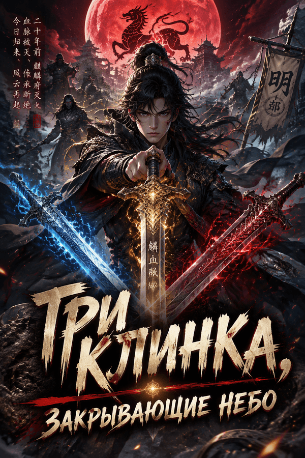 Три клинка, закрывающие небо