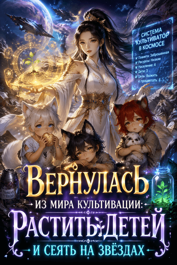 Вернулась из мира культивации: растить детей и сеять на звёздах