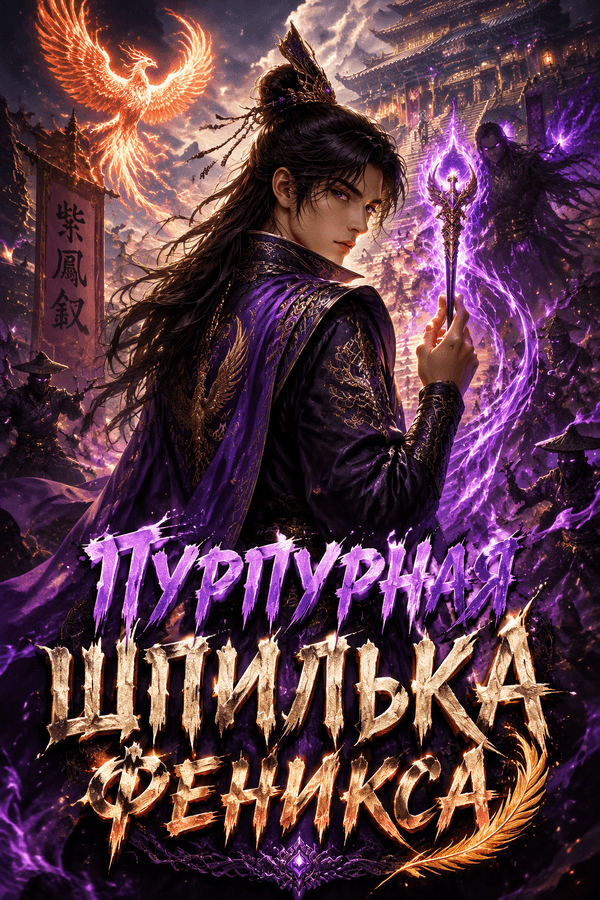 Пурпурная шпилька феникса