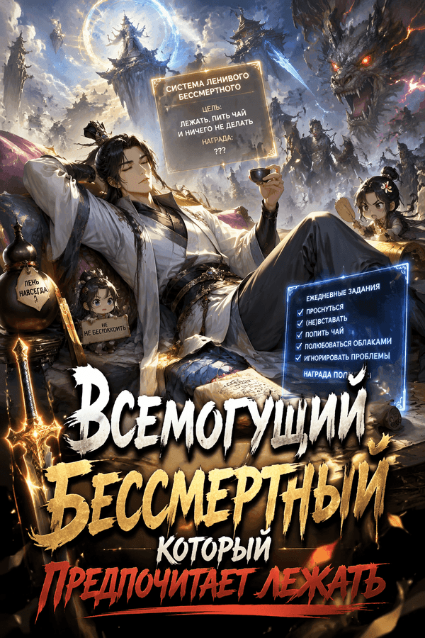 Всемогущий бессмертный, который предпочитает лежать