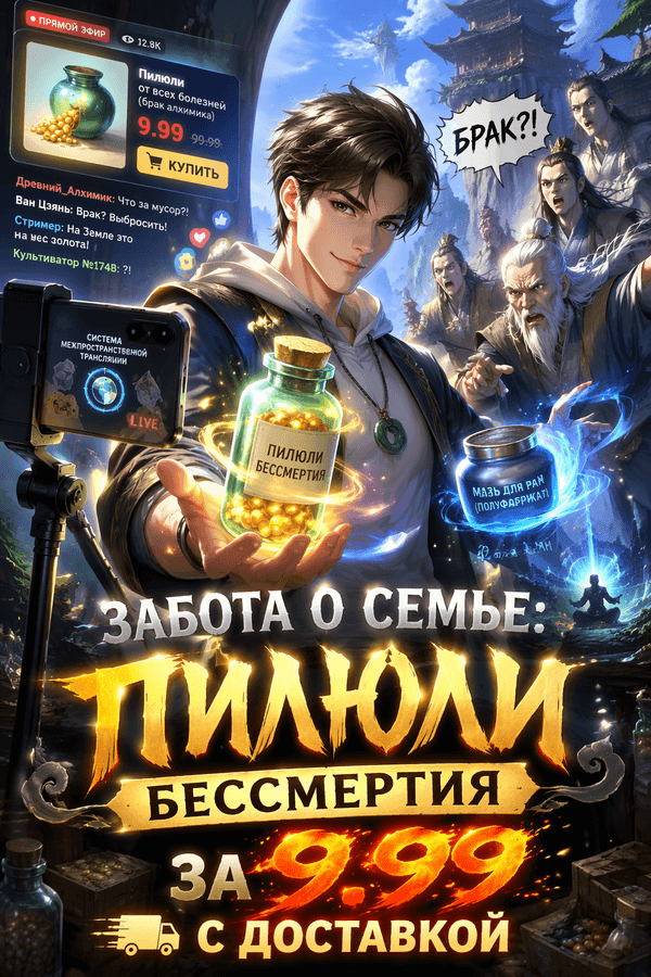 Забота о семье: пилюли бессмертия за 9.99 с доставкой