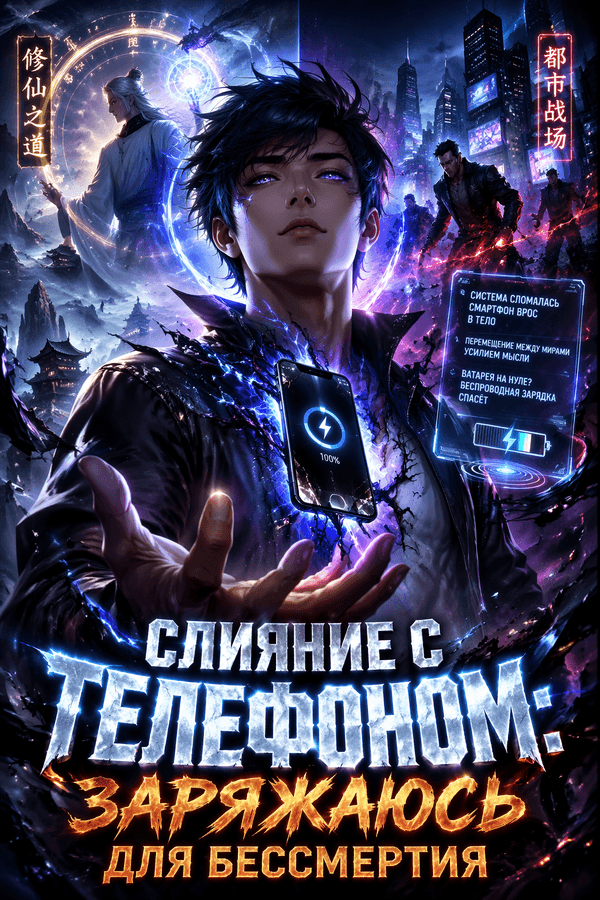 Слияние с телефоном: заряжаюсь для бессмертия