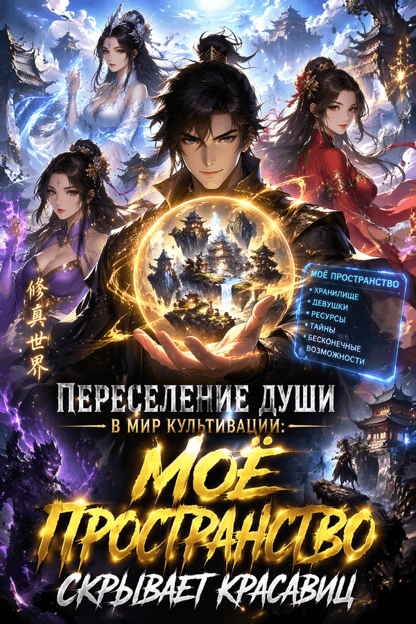 Переселение души в мир культивации: Моё пространство скрывает красавиц