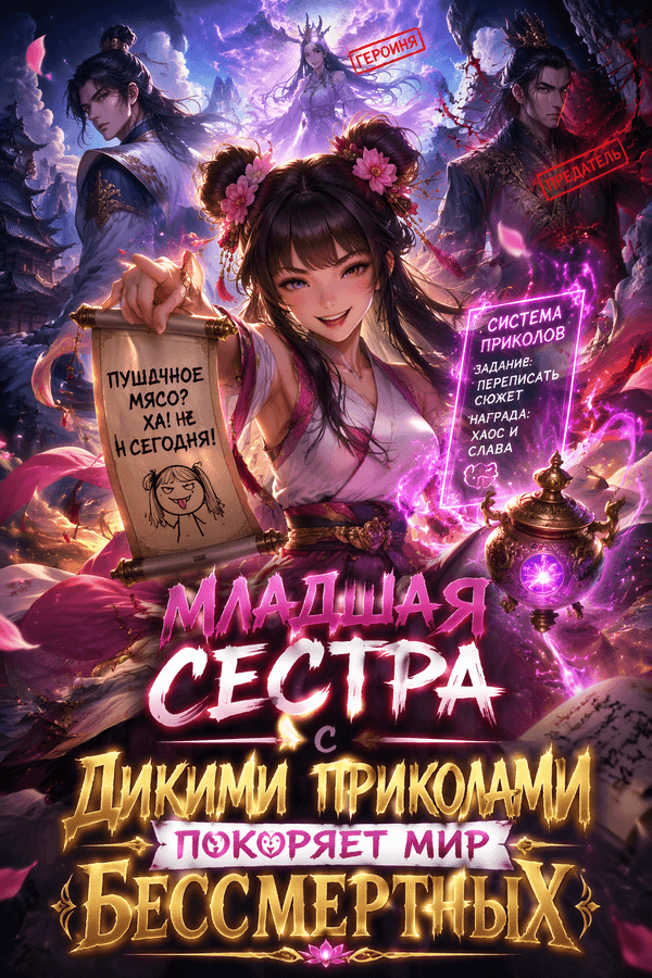 Младшая сестра с дикими приколами покоряет мир бессмертных