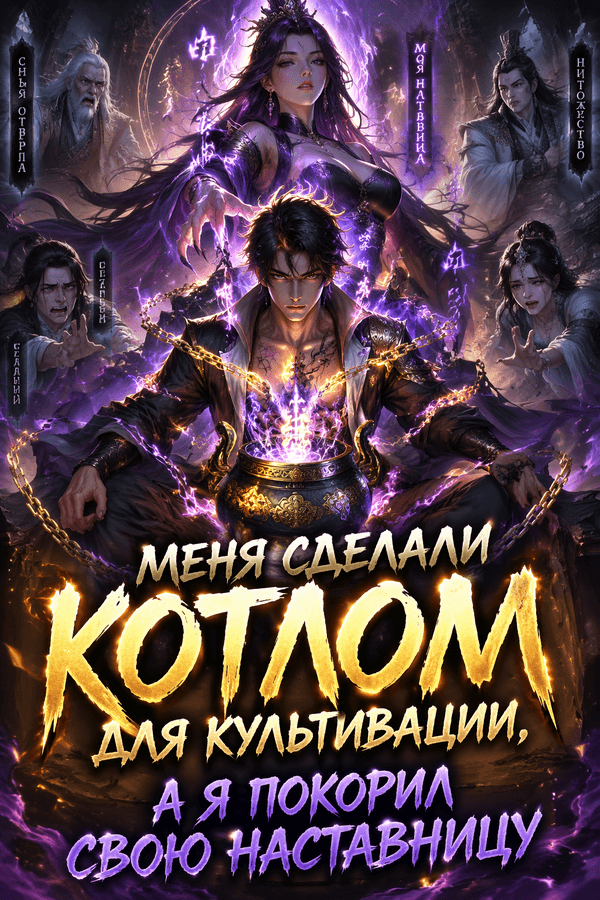 Меня сделали котлом для культивации, а я покорил свою наставницу