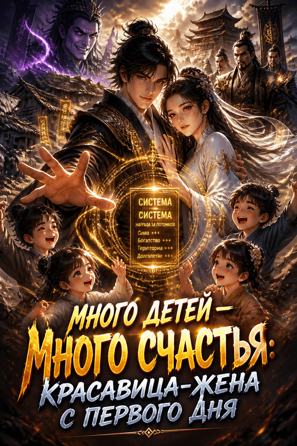 Много детей — много счастья: красавица-жена с первого дня