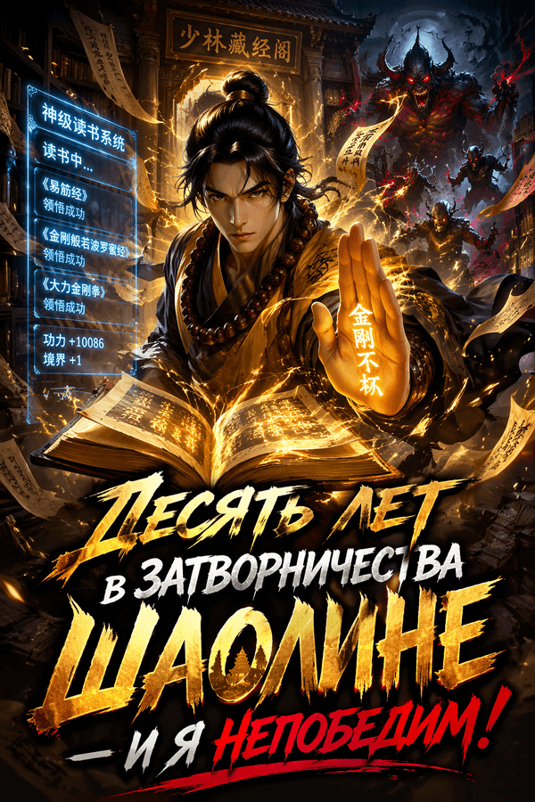 Десять лет затворничества в Шаолине — и я непобедим!