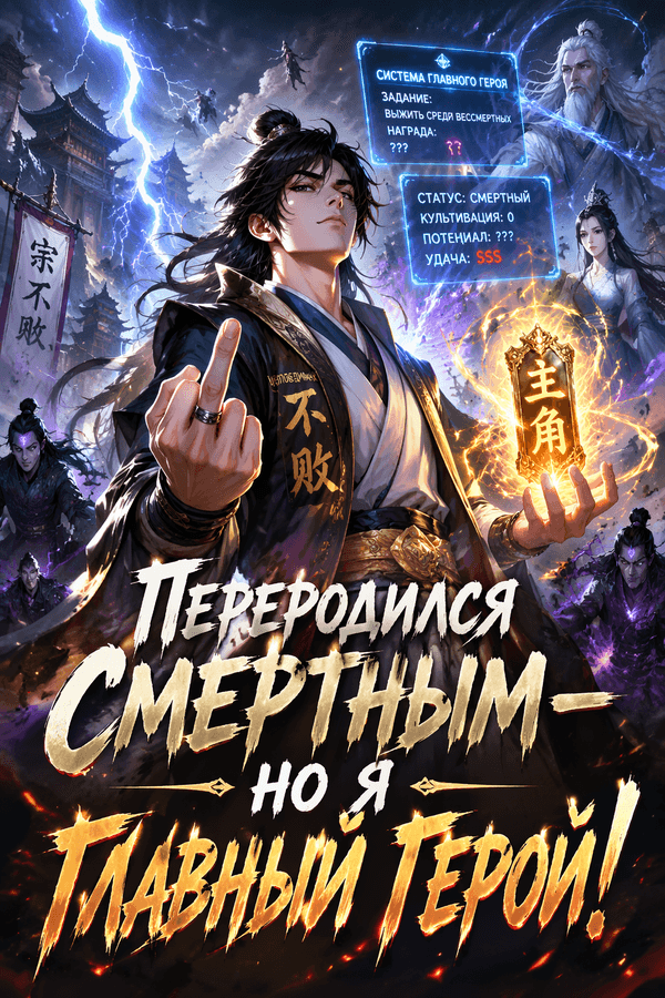 Переродился смертным — но я главный герой!