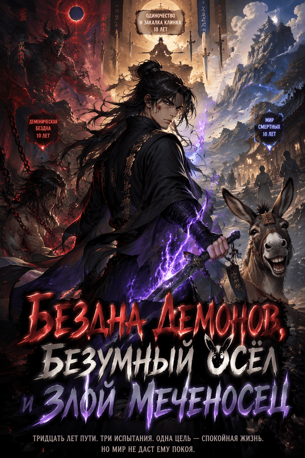 Бездна Демонов, Безумный Осёл и Злой Меченосец