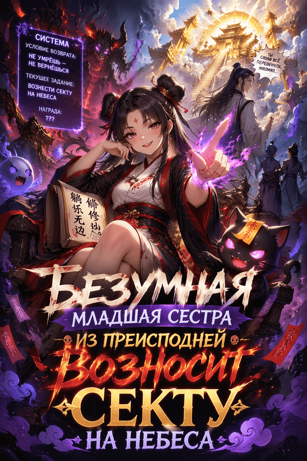 Безумная младшая сестра из преисподней возносит секту на небеса