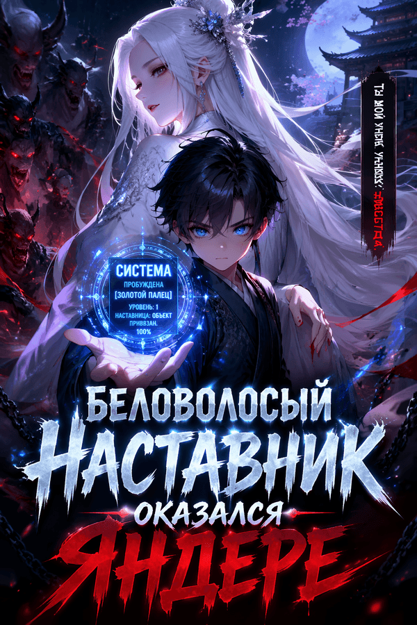 Беловолосый наставник оказался яндере