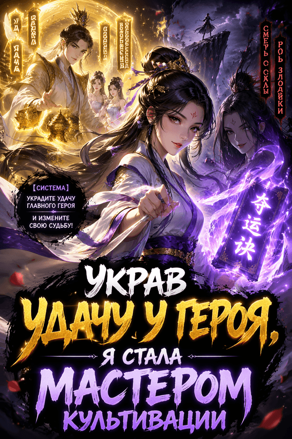 Украв удачу у героя, я стала мастером культивации