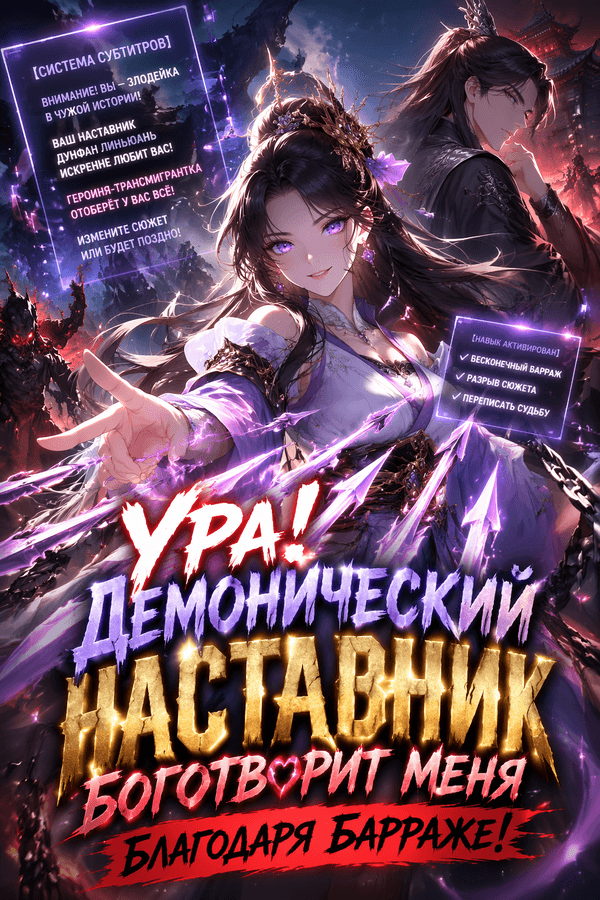 Ура! Демонический наставник боготворит меня благодаря барраже!