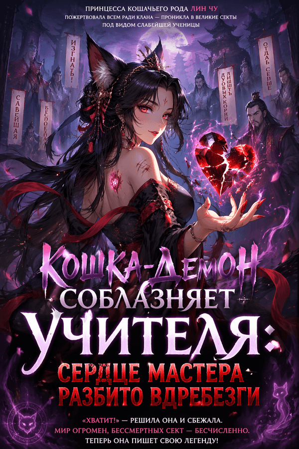 Кошка-демон соблазняет учителя: сердце мастера разбито вдребезги