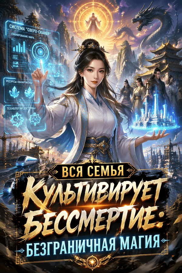 Вся семья культивирует бессмертие: Безграничная магия