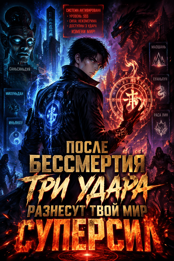 После бессмертия три удара разнесут твой мир суперсил