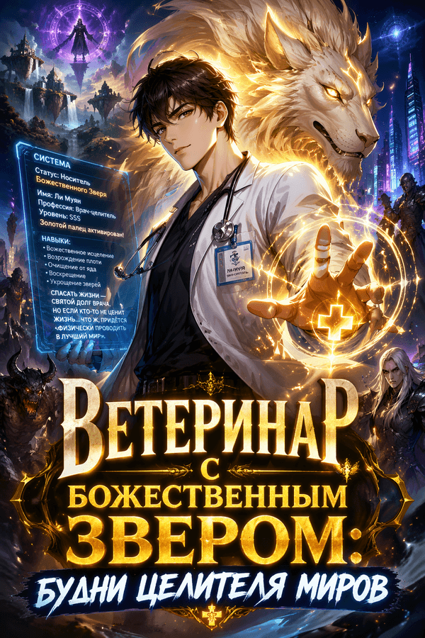 Ветеринар с божественным зверем: Будни целителя миров