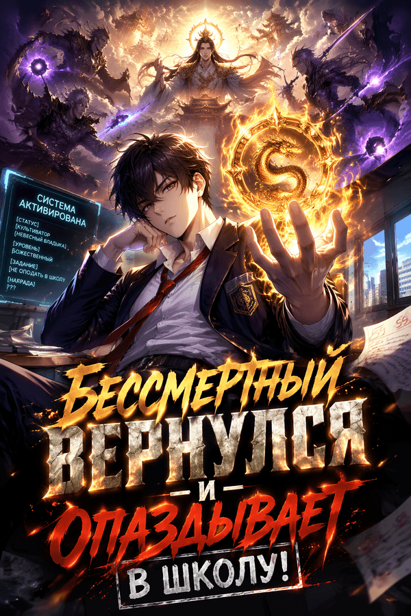 Бессмертный вернулся — и опаздывает в школу!