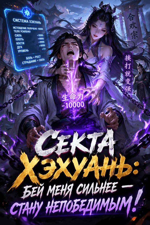 Секта Хэхуань: Бей меня сильнее — стану непобедимым!