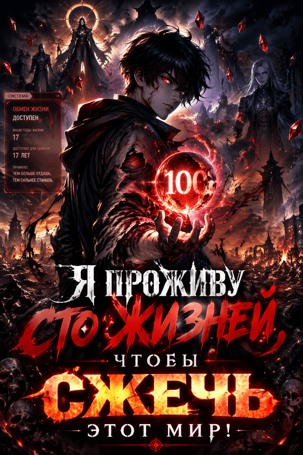Я проживу сто жизней, чтобы сжечь этот мир!