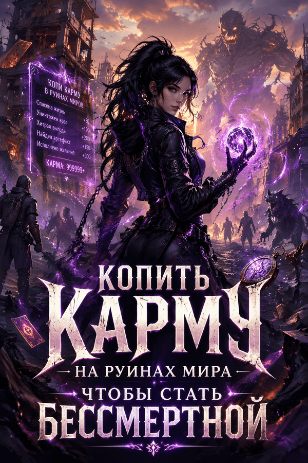 Копить карму на руинах мира, чтобы стать бессмертной