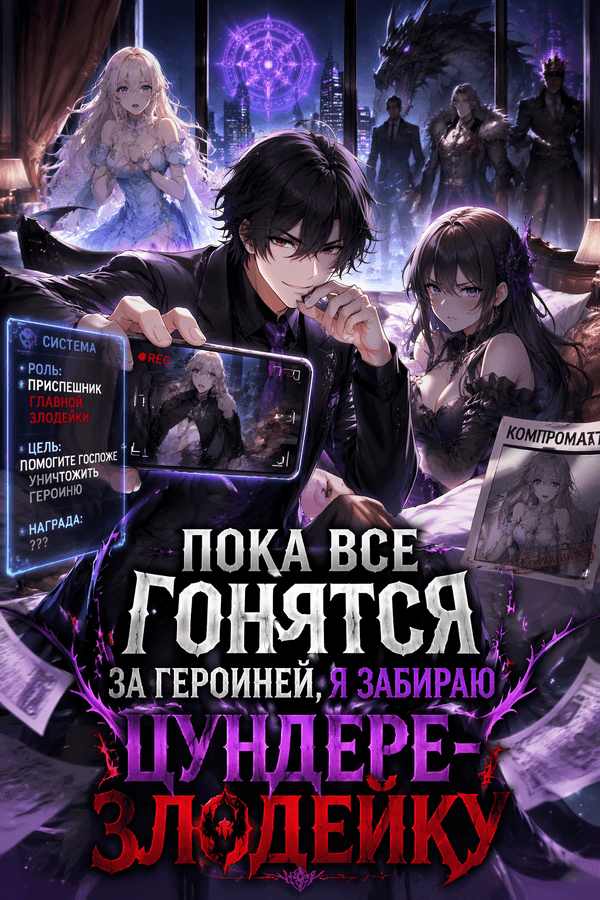 Пока все гонятся за героиней, я забираю цундере-злодейку