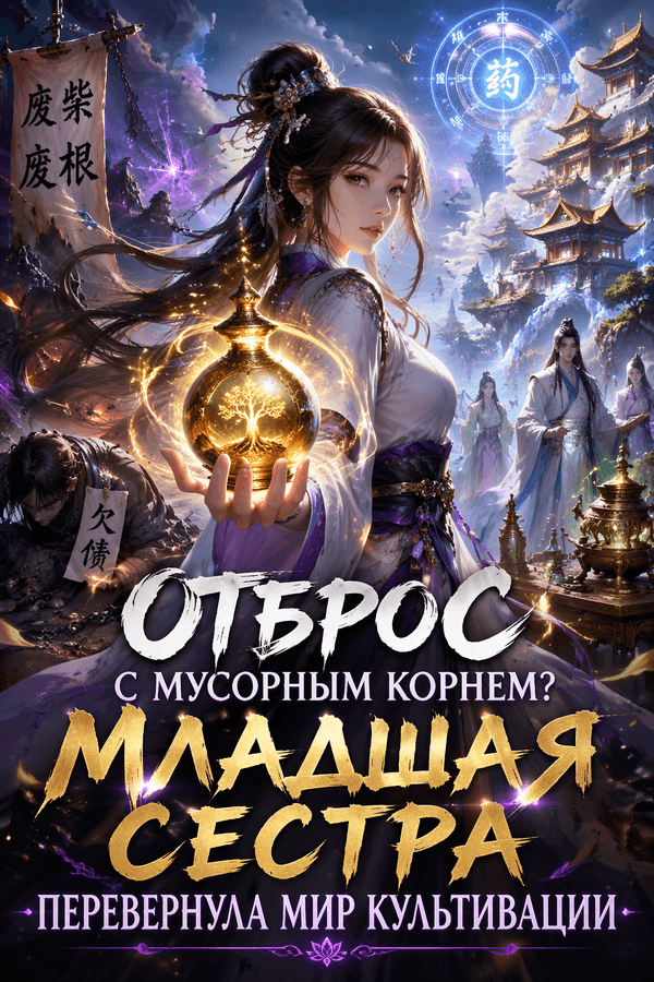 Отброс с мусорным корнем? Младшая сестра перевернула мир культивации