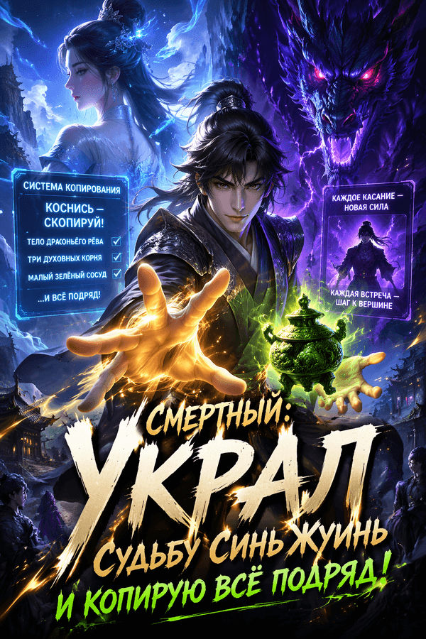 Смертный: Украл судьбу Синь Жуинь и копирую всё подряд!