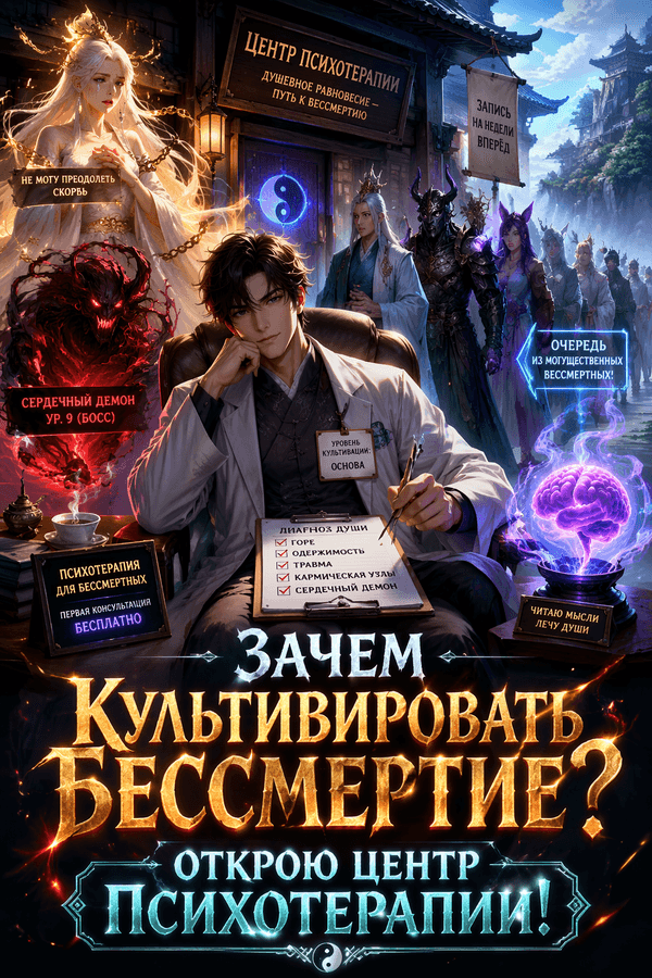Зачем культивировать бессмертие? Открою центр психотерапии!