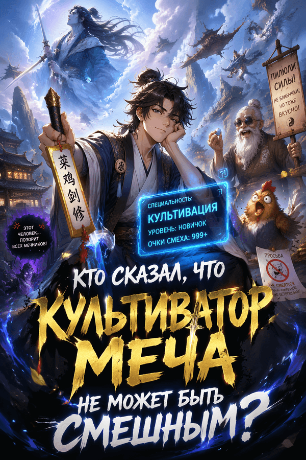 Кто сказал, что культиватор меча не может быть смешным?