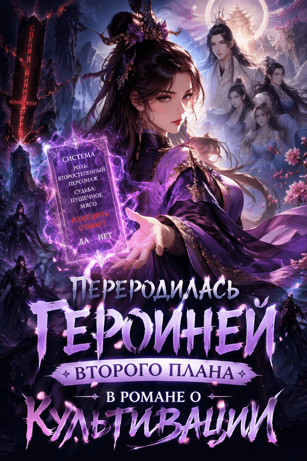 Переродилась героиней второго плана в романе о культивации
