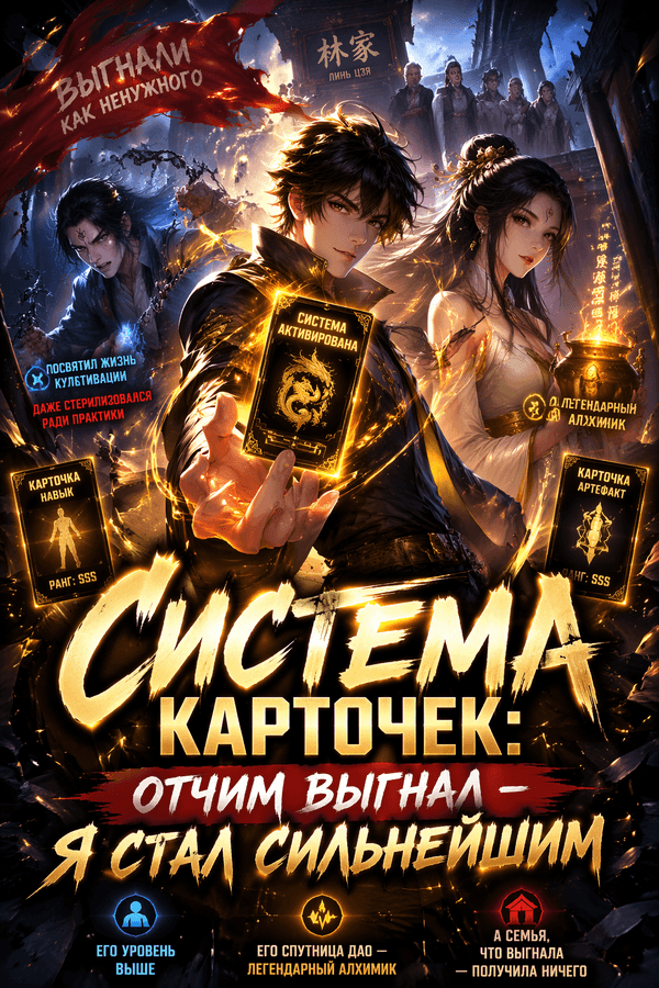 Система карточек: отчим выгнал — я стал сильнейшим