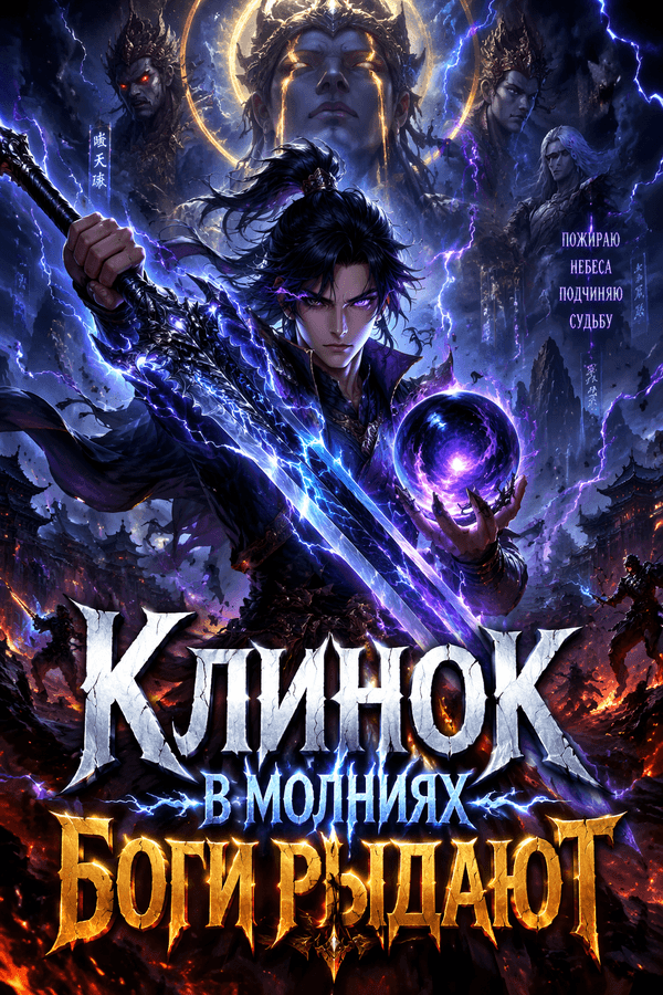 Клинок в молниях — боги рыдают