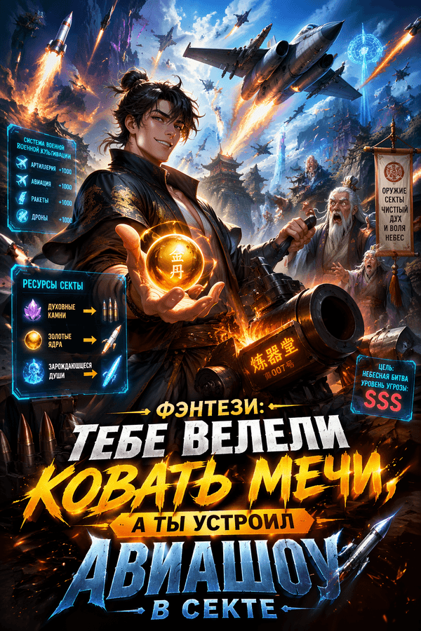 Фэнтези: Тебе велели ковать мечи, а ты устроил авиашоу в секте