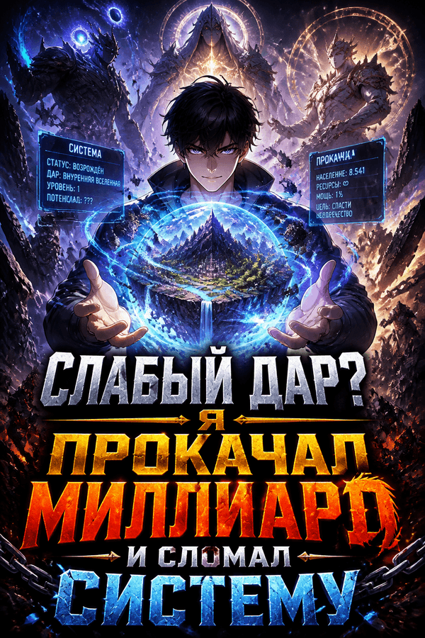 Слабый дар? Я прокачал миллиард и сломал систему