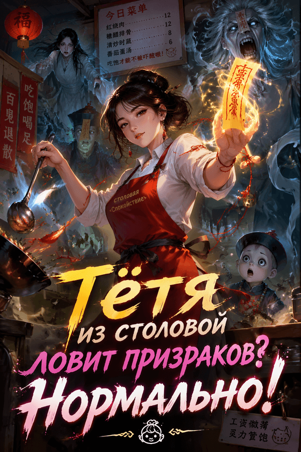 Тётя из столовой ловит призраков? Нормально!