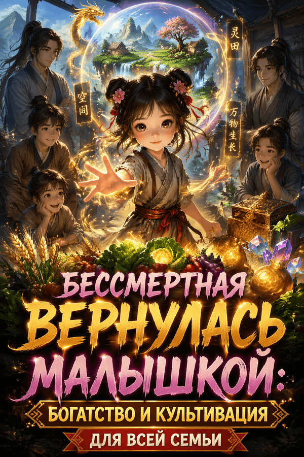 Бессмертная вернулась малышкой: богатство и культивация для всей семьи